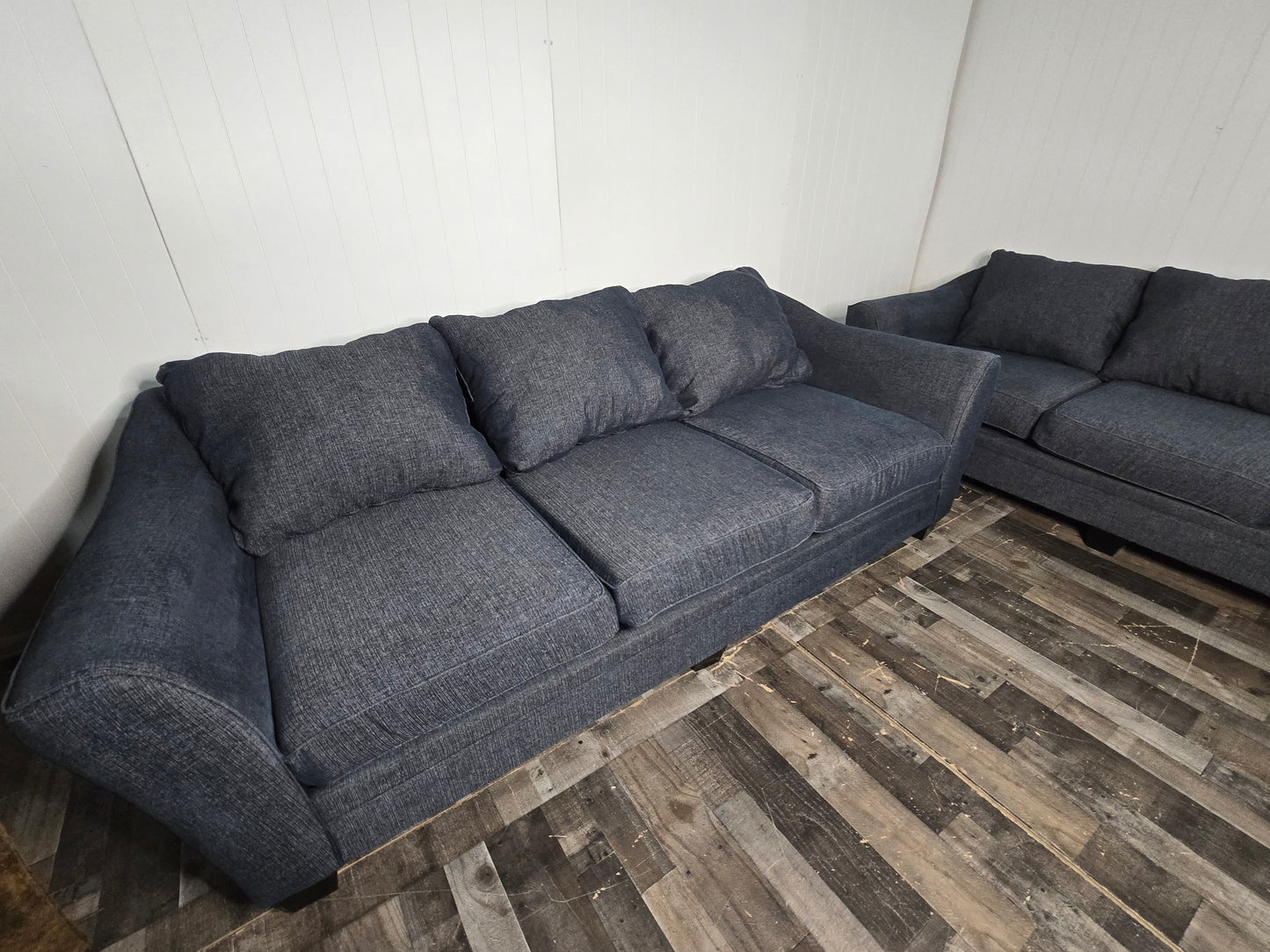 Matching Navy Blue Sofa Couches