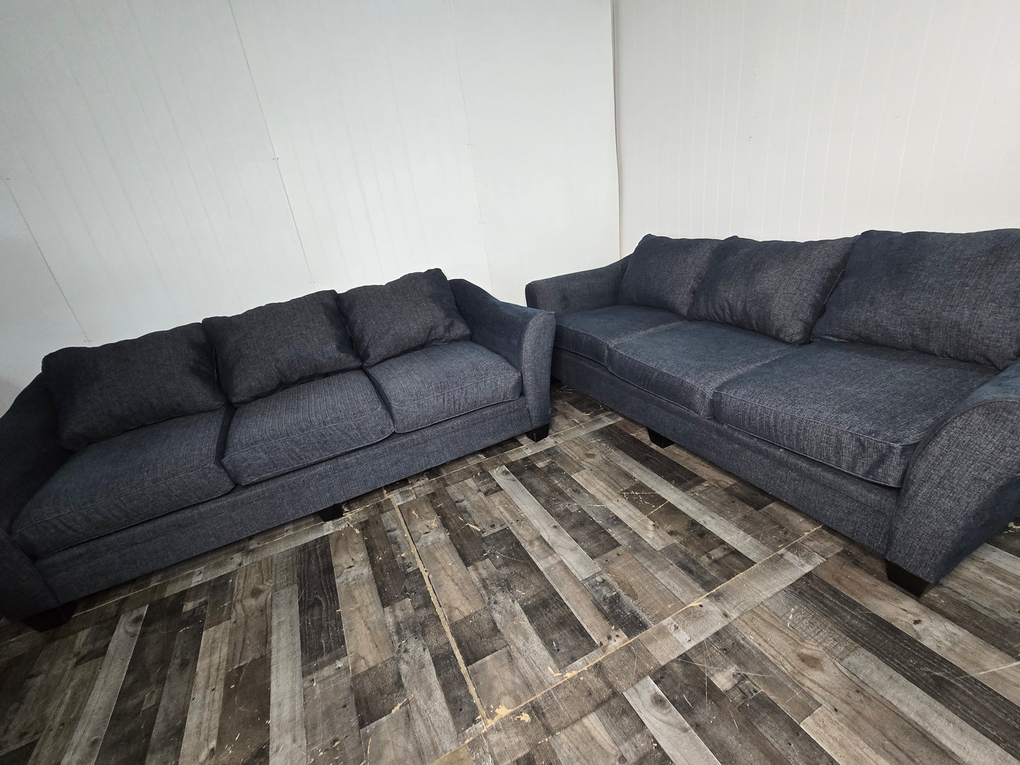 Matching Navy Blue Sofa Couches