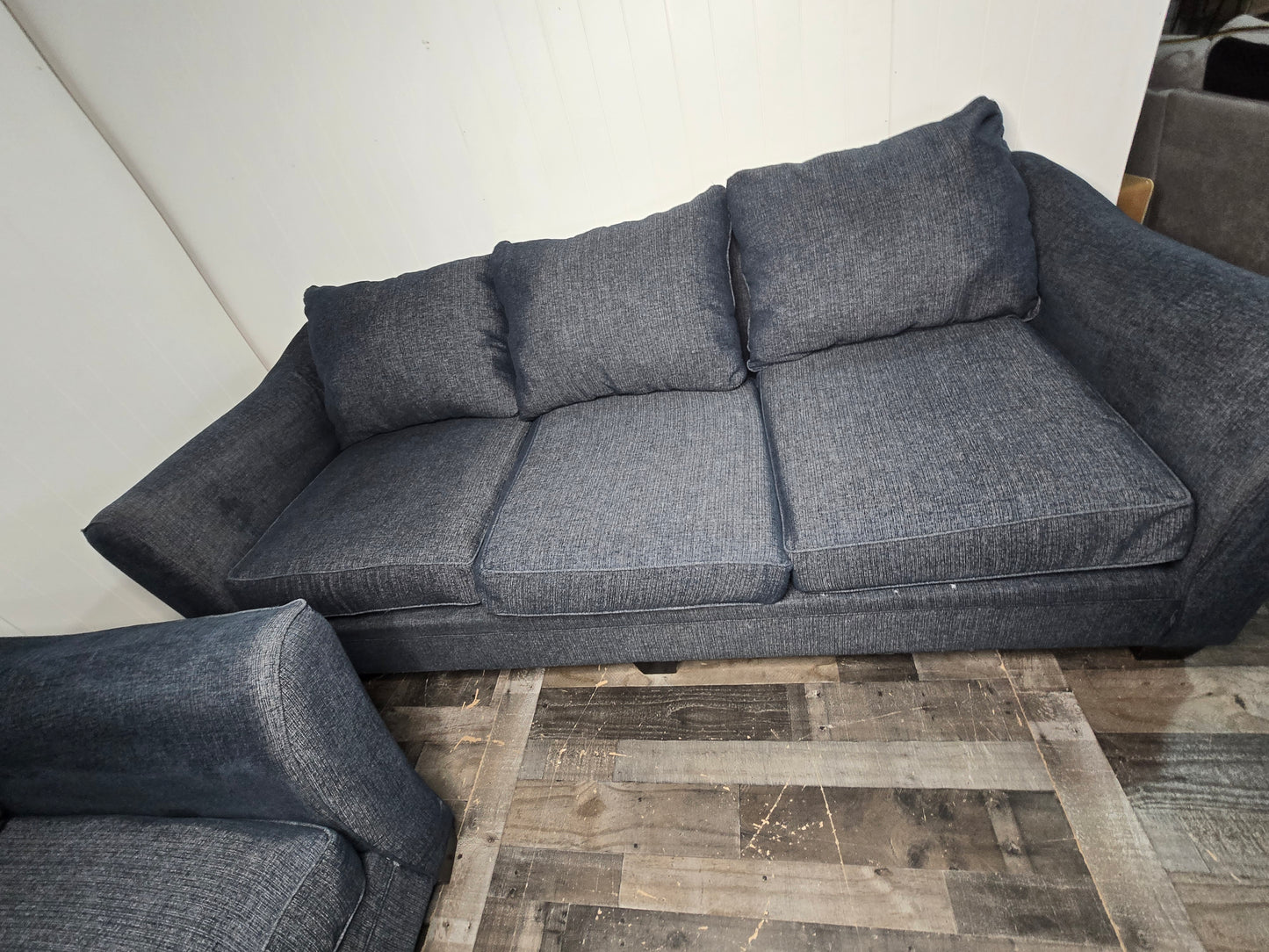 Matching Navy Blue Sofa Couches